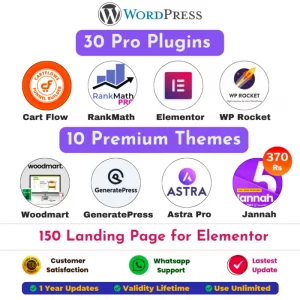 WordPress Themes & Plugins Bundle